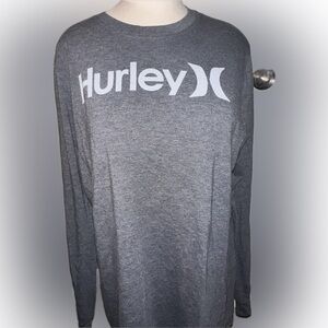 Hurley Charcoal Long Sleeve Tee